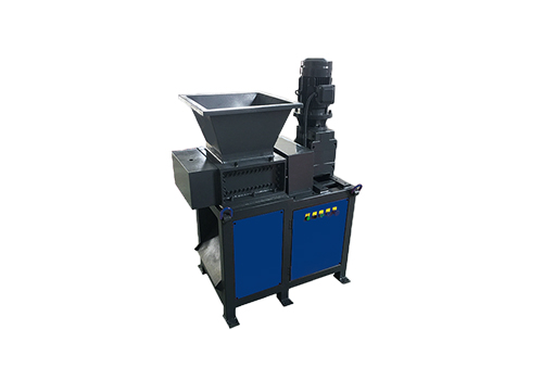 single motor double shaft shredder