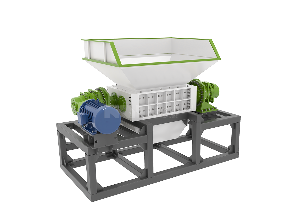 double shaft shredder