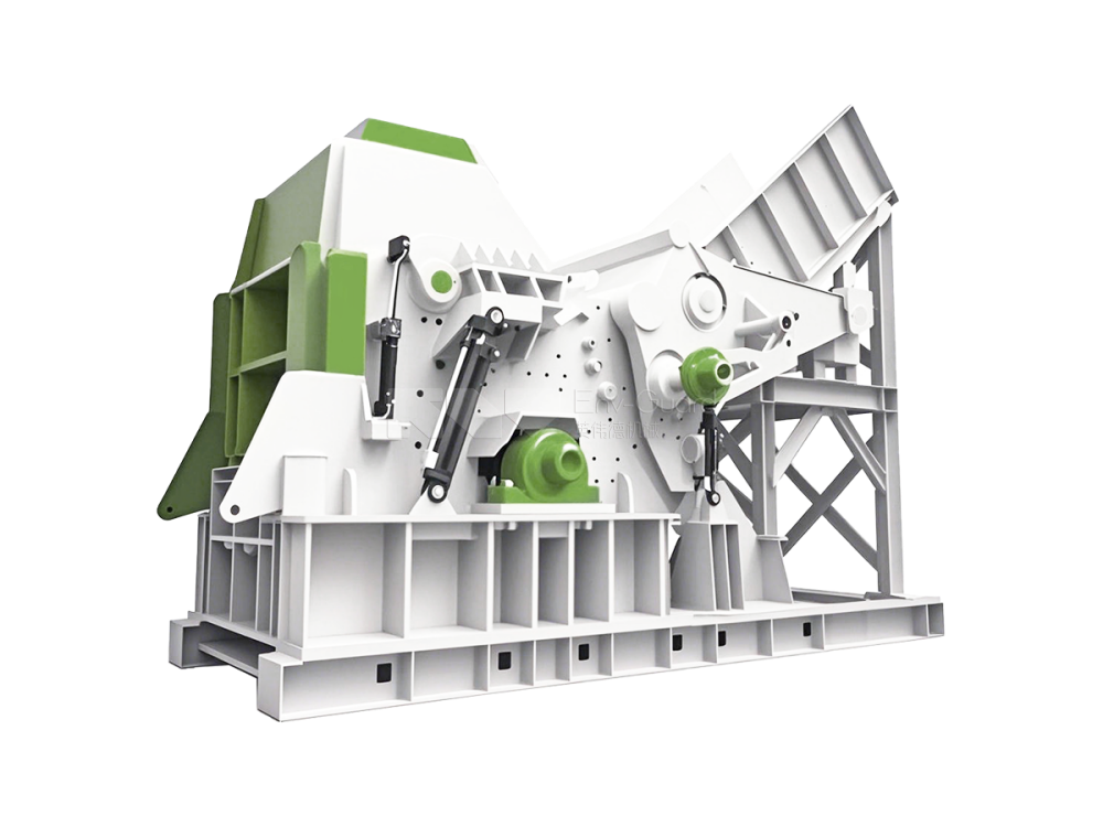 horizontal metal shredder