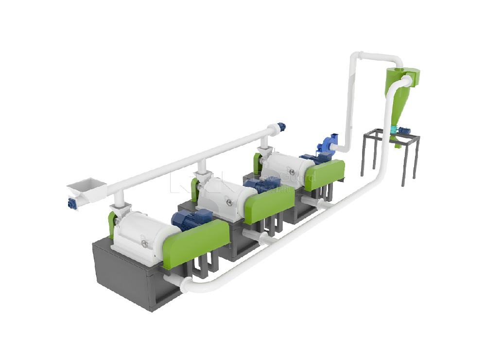 Disc Type Fine Powder Grinding Machine